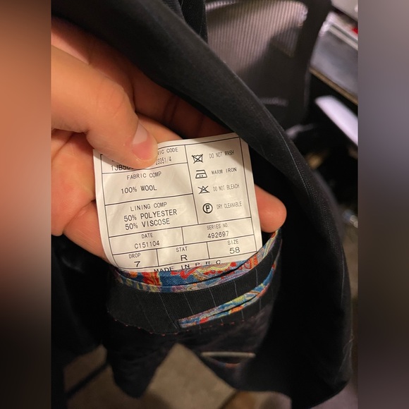 Like Suitsupply Suit 42r Robert Graham (check Sizing In Description) - Picture 6 of 12